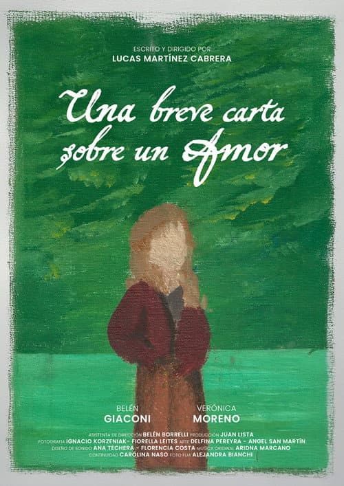 Una breve carta sobre un amor