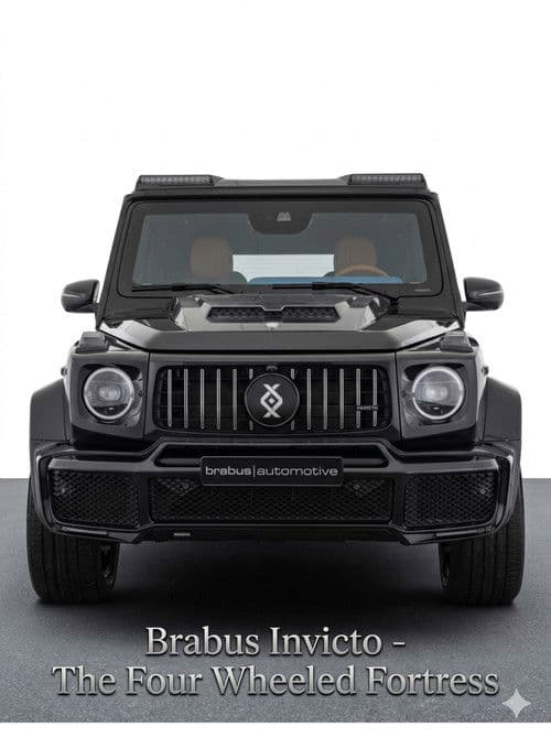 Brabus Invicto - The Four Wheeled Fortress
