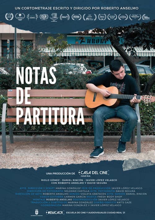 Notas de partitura