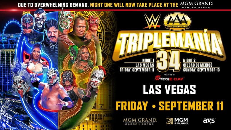 AAA Triplemanía 34 - Friday