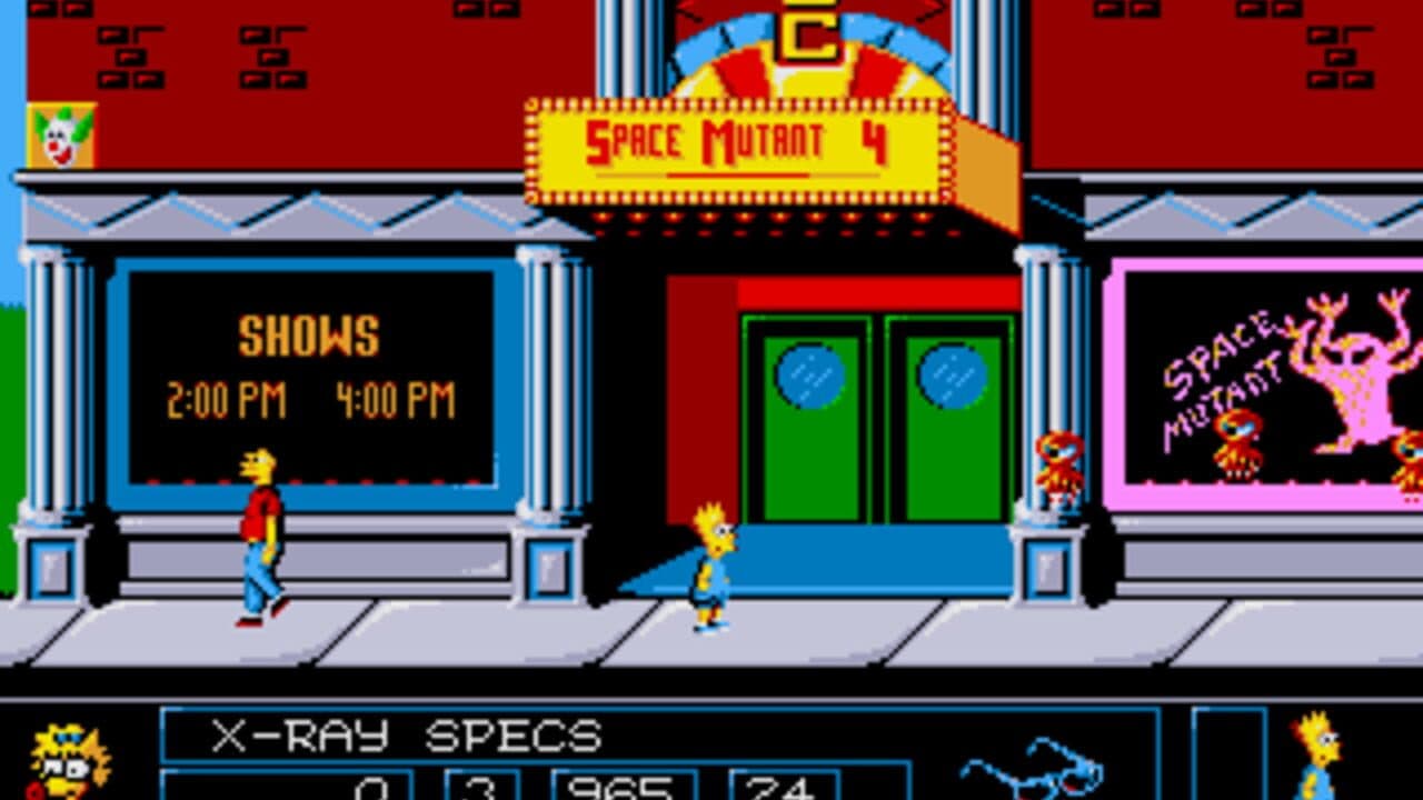 The Simpsons: Bart vs. The Space Mutants
