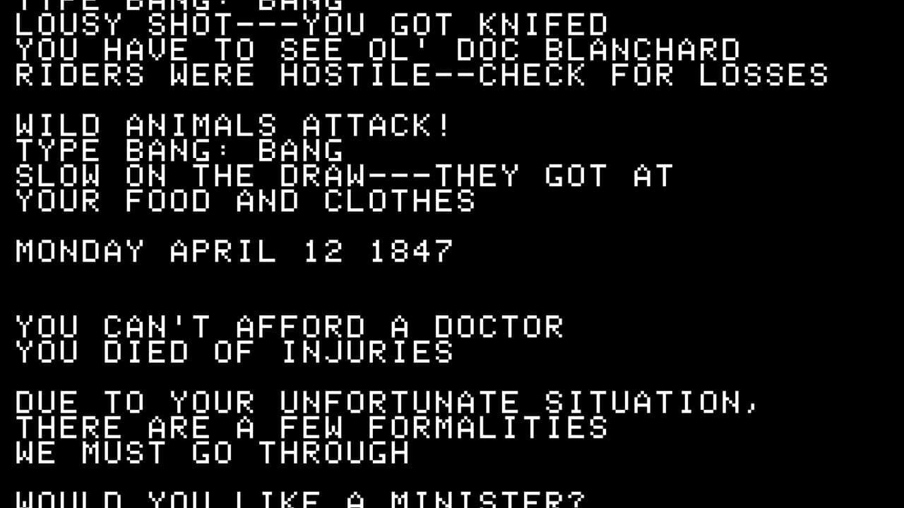 The Oregon Trail